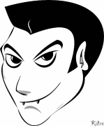 vampiro Preseblaj Koloraj Paĝoj